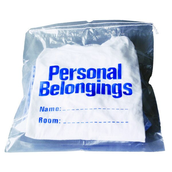 Clear Personal Belongings Bag